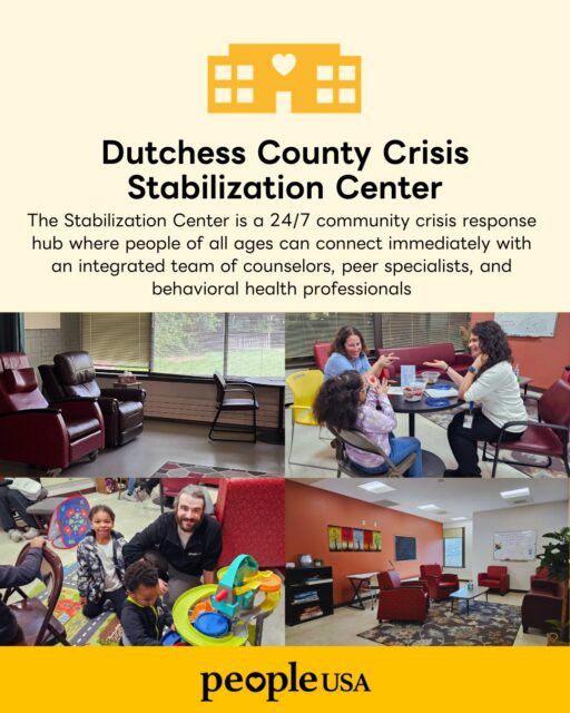 Are you feeling stressed or anxious? Do you need someone to talk to in a space where you feel safe and comfortable?
Please call or stop by our Dutchess County Stabilization Center located at 230 North Rd. Poughkeepsie, NY 12601.
The Stabilization Center is a 24/7 community crisis response hub where people of all ages can connect immediately with an integrated team of counselors, peer specialists, and behavioral health professionals. Children or adults experiencing emotional distress, psychiatric symptoms, substance use challenges, or other life stressors can receive onsite care and support for up to 24 hours.
Learn more about People USAโs innovative, peer-led mental health services at:
https://buff.ly/3VCnyeC
#WeAreHereForYou #SafeSpace #CrisisSupport #PeerSupport #PeopleUSA #PeopleUSANow #Nonprofit #MentalHealth #Advocacy #Peers #WellnessServices #Community #Support #Recovery #Sobriety #Prevention #Hope #RoadToMentalWellness #NewYork