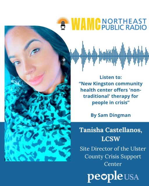 Tune in to WAMC Northeast Public Radio and listen to โNew Kingston community health center offers 'non-traditional' therapy for people in crisisโ to hear from our Ulster County Crisis Support Center Site Director, Tanisha Castellanos, LCSW! ๐ฃ๏ธ๐๏ธ
"In the reception area of the Ulster County Center for Well Being's Crisis Support Center, the lights are bright. The walls and upholstery are a mix of creamy white and pastel orange, and there's art on the wall. It sort of feels like a hotel lobby. That, according to site director Tanisha Castellanos, is intentional. "We are like the bed and breakfast of mental health," she says. "So we want every guest not to feel like a patient or client, or part of a system that's been broken."
That word - "guest" - is also intentional. Castellanos says People USA, a mental health organization that runs the crisis center on behalf of Ulster County, prides itself on helping people avoid the hospital."
Listen to the Episode Here: https://www.wamc.org/news/2026-05-19/kingstons-new-community-health-center-offers-non-traditional-therapy-for-people-in-crisis
The Ulster County Crisis Support Center is a 24/7 community crisis response hub where people of all ages can connect immediately with an integrated team of counselors, peer specialists, and behavioral health professionals. Children or adults experiencing emotional distress, psychiatric symptoms, substance use challenges, or other life stressors can receive confidential onsite care and support for up to 24 hours.
Contact : 845-529-COPE(2673)
For more information : https://people-usa.org/ulster-crisis-support-center/
#WAMCRadio #WAMCNortheastPublicRadio #UlsterCountyCrisisSupportCenter #UlsterCountyCenterForWellbeing #UlsterCounty #WeAreHereForYou #SafeSpace #CrisisStabilizationCenter #CrisisResponse #CrisisSupport #PeopleUSA #PeopleUSANow #Nonprofit #MentalHealth #Advocacy #Peers #WellnessServices #Community #Support #Recovery #Sobriety #Prevention #Hope #RoadToMentalWellness #NewYork