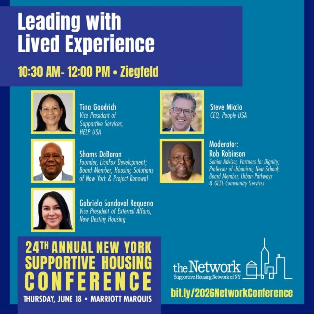 Our CEO, Steve Miccio will be participating in the 24th Annual New York State Supportive Housing Conference! 🤝 

It will be held on June 18th at the Marriott Marquis in Midtown Manhattan for a full day of learning, networking, and discussions on the future of supportive housing and homelessness response in New York State.

🎟️ Registration is still open. Secure your spot today! :
https://supportivehousingnetwork.formtitan.com/ftproject/ftc820711a13e5400fbb0fd9941221784e 

#2026NetworkConference #2026SHNNYConference #SupportiveHousing #EndingHomelessness #PeopleUSA #PeopleUSANow #Nonprofit #MentalHealth #Advocacy #Peers #WellnessServices #Community #Support #Recovery #Sobriety #Prevention #Hope #RoadToMentalWellness #NewYork