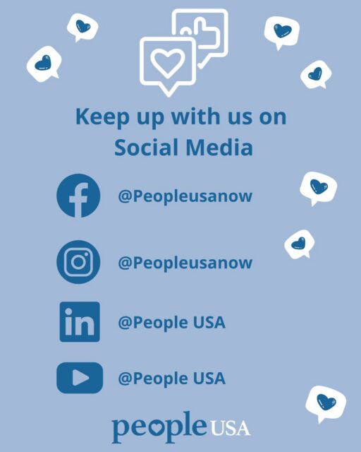 Are you following all of our social media pages? 💙
If you are not already, be sure to keep with us!
Like and follow us on all our social media pages to receive updates and stay connected!
Click here to add them all: https://linktr.ee/peopleusanow
#SocialMedia #SocialMediaPages #SocialMediaPlatforms #Instagram #LinkedIn #Facebook #Youtube #PeopleUSA #PeopleUSANow #Nonprofit #MentalHealth #Advocacy #Peers #WellnessServices #Community #Support #Recovery #Sobriety #Prevention #Hope #RoadToMentalWellness #NewYork