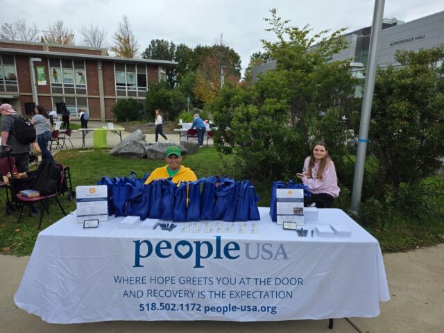 Our Glens Falls Rose House Team attended a community wellness event at SUNY Adirondack. 💙 

It is always a pleasure connecting and sharing resources with our community. 🤝 

#SunyAdirondack #Community #RoseHouse #PeopleUSA  #WeCareBecauseWeHaveBeenThere