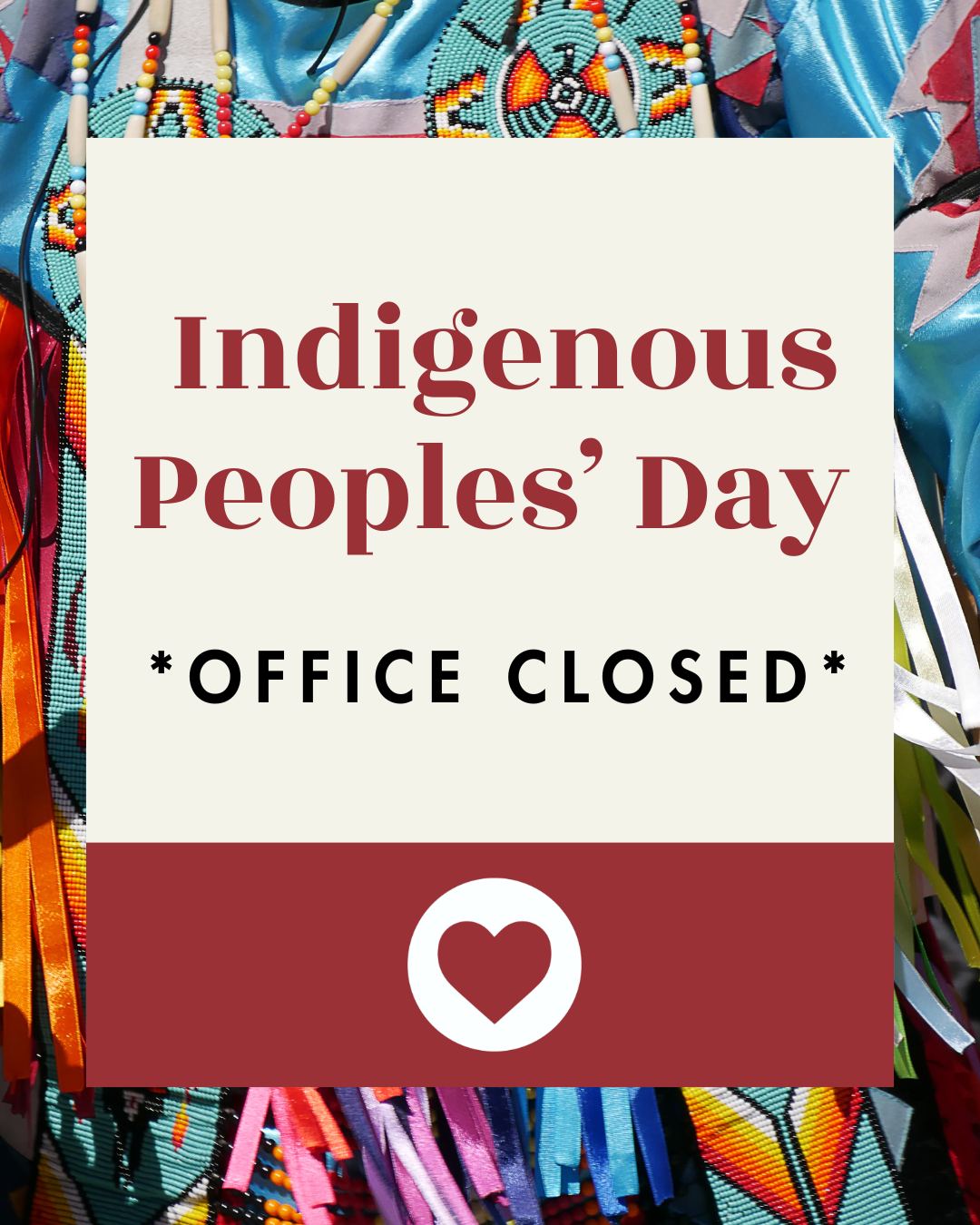 Celebrate Indigenous Peoples' Day! β€οΈπβ€οΈ
Let us come together to support and uplift Indigenous communities, fostering unity and respect.
*Our main offices will be closed today in observance of Indigenous Peoples' Day*
#IndigenousPeoples #Culture #History #PeopleUSA #Mentalhealth
