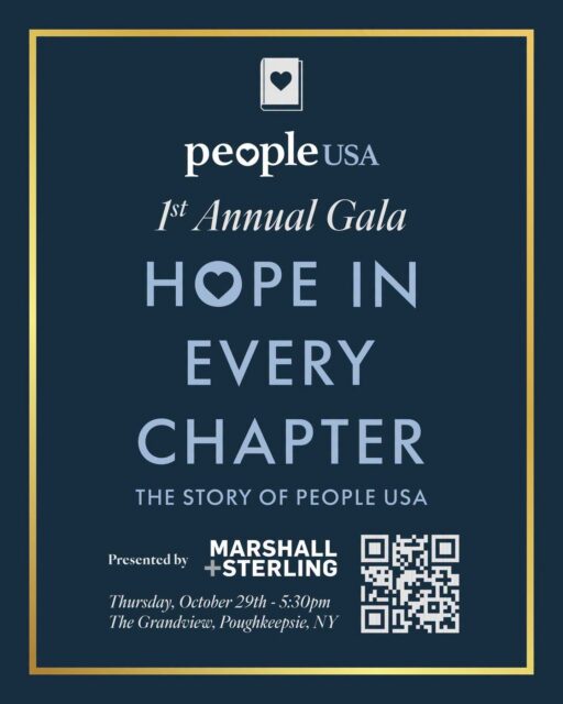 π’ LAST CHANCE TO RESEVRE YOUR TICKETS! π’
π Reserve Your Tickets Now for People USA's 1st Annual Gala : The Story of People USA: Hope in Every Chapter π
π
Thursday, October 29th at 5:30PM
π The Grandview, Poughkeepsie, NY
This special evening will celebrate more than 35 years of hope, recovery, resilience, and community while looking ahead to the next chapter of our mission.
Join us as we share the inspiring story of People USA: from our beginnings as a peer-run organization to the innovative programs and life-changing services we provide today.
Together, we'll highlight the individuals, partners, and supporters who have helped shape our journey and invest in a future where everyone has the opportunity to thrive.
This inspiring evening will feature networking, dinner, dancing, a silent auction, and opportunities to make a lasting impact on the communities we serve. Whether you've been part of our story for years or are just getting to know People USA, we hope you'll join us for this unforgettable celebration.
π Thank you to our presenting sponsor Marshall & Sterling! π
Sponsorship Opportunities and Tickets are Available!
To become a valued sponsor and purchase tickets click here: https://lnkd.in/e942C6F5
#PeopleUSAsFirstAnnualGala #PeopleUSA #PeopleUSANow #WeCareBecauseWeHaveBeenThere #Nonprofit